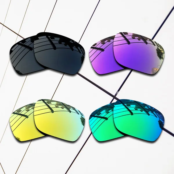 E.O.S поляризованные Сменные линзы для солнцезащитных очков Oakley Holbrook XL OO9417-различные цвета - Цвет линз: All Polarized 4-Pair