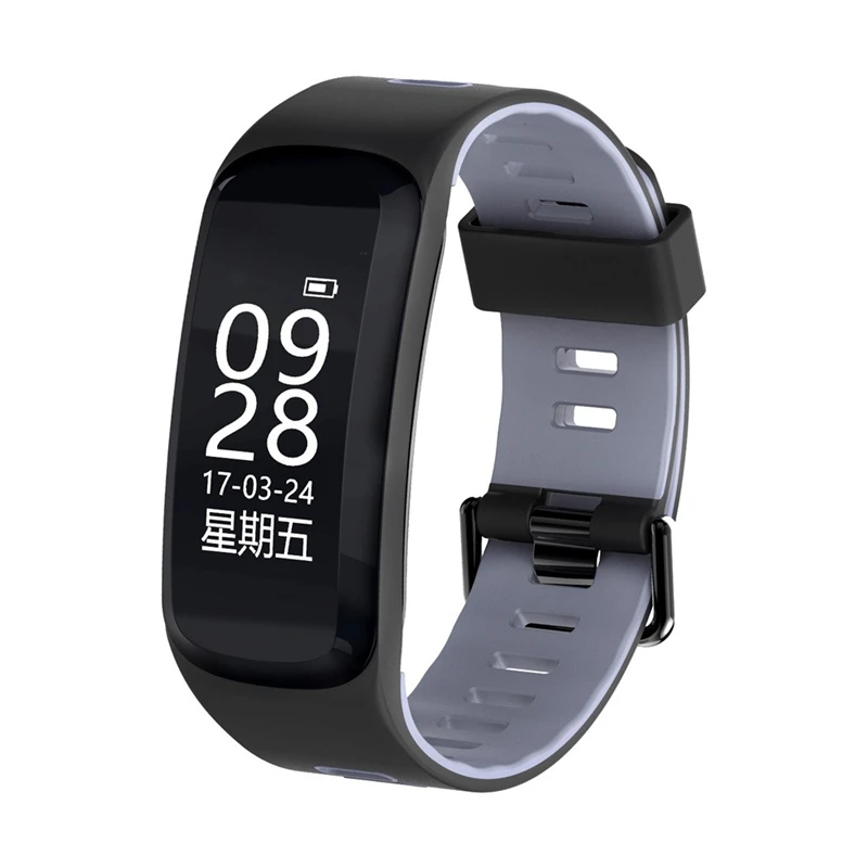 

F4 Bluetooth 4.0 Heart-Rate Exercise Step Calorie Movement Smart Watch Futural Digital