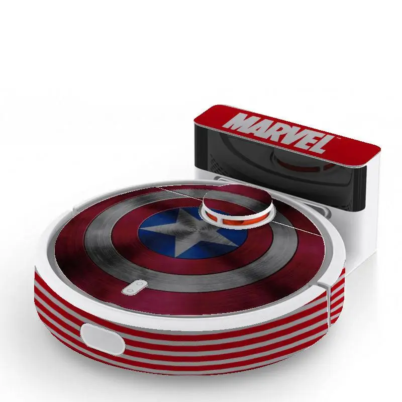 

Flag Style Cute Sticker for xiaomi MI Robotic Vacuum Cleaner cute Sticker Protective Film vacuum cleaner parts