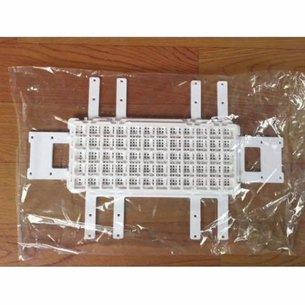 60 piece Tube-16x150mm Clear Plastic Test Tube Set with Caps and Rack