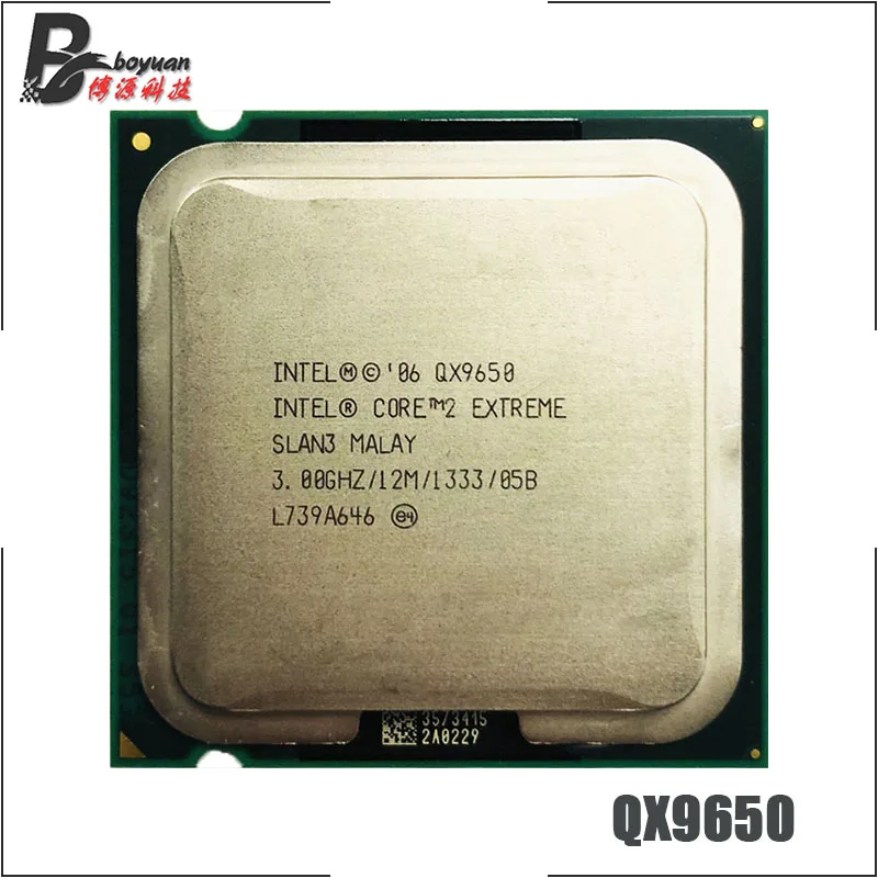 4658.56руб. |Четырехъядерный процессор Intel Core 2 Extreme QX9650 3,0 ГГц процессор L2 = 12 м 1333 LGA 775|ЦП| | - AliExpress