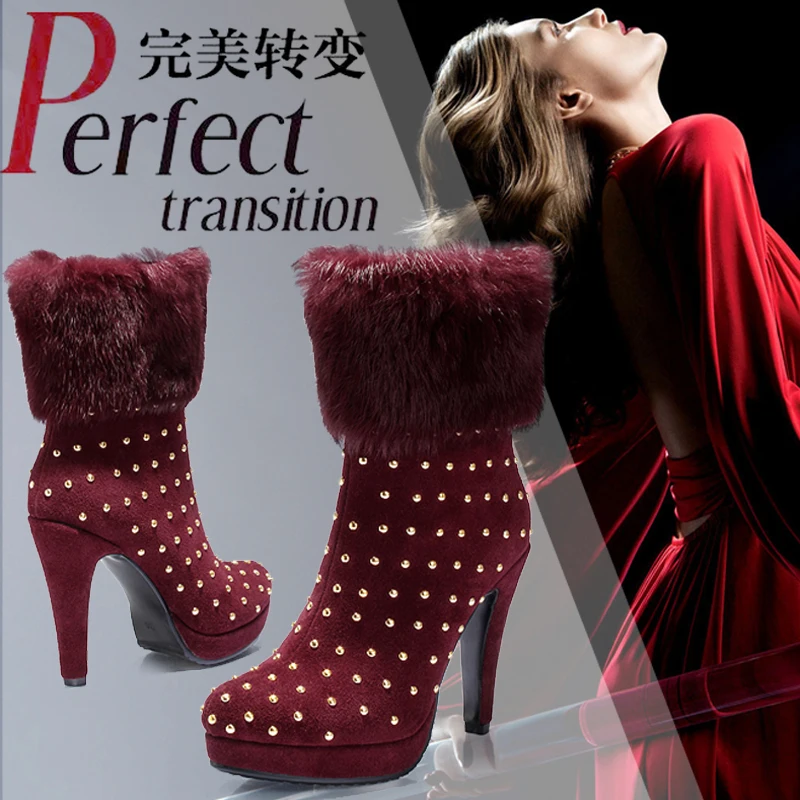 2014 British fashion shoes to wear boots two perfect transformation | Обувь