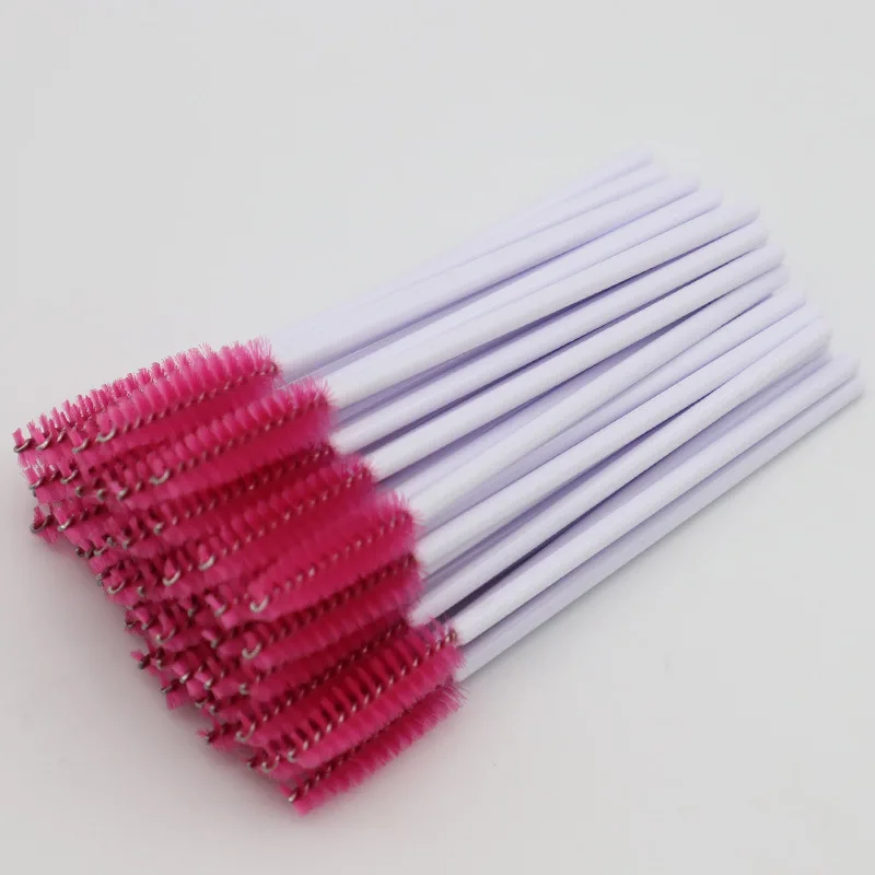 

White Disposable Micro Eyelash Brushes 1000pcs Mascara Wands Applicator Wand Brushes Eyelash Comb Brushes Makeup Tool Kits