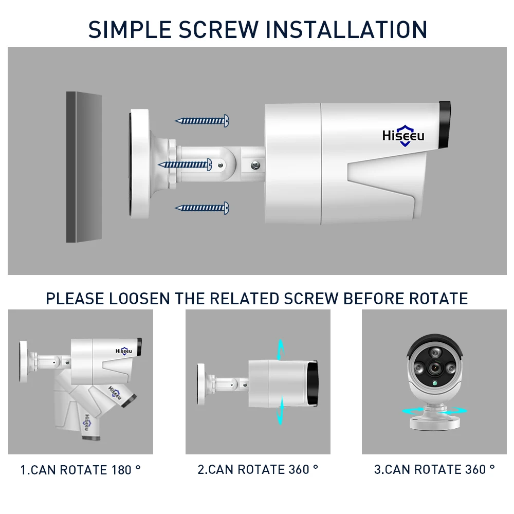  Sistema CCTV 2MP 1080P 8ch HD inalámbrico NVR kit 3TB HDD exterior IR visión nocturna IP Wifi Cámar