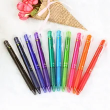 Japan Pilot FriXion 1 set 10 colors Magic Erasable Press Touchable Gel Ink Pen School Office