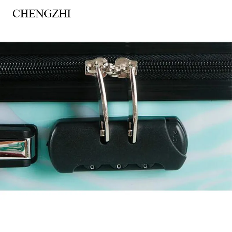 CHENGZHI 2" 24" Высокое качество Дети милые Rolling Чемодан Spinner Марка путешествия чемодан на колесах