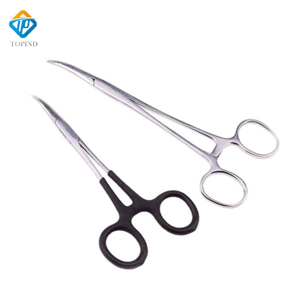 

Forceps Curved Hemostat Tool fly fishing stainless steel scissors hook remover pliers carp fishing accessories tackles equipment