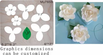

flower wood moulds die cut accessories wooden die Regola Acciaio Die Misura (MY)