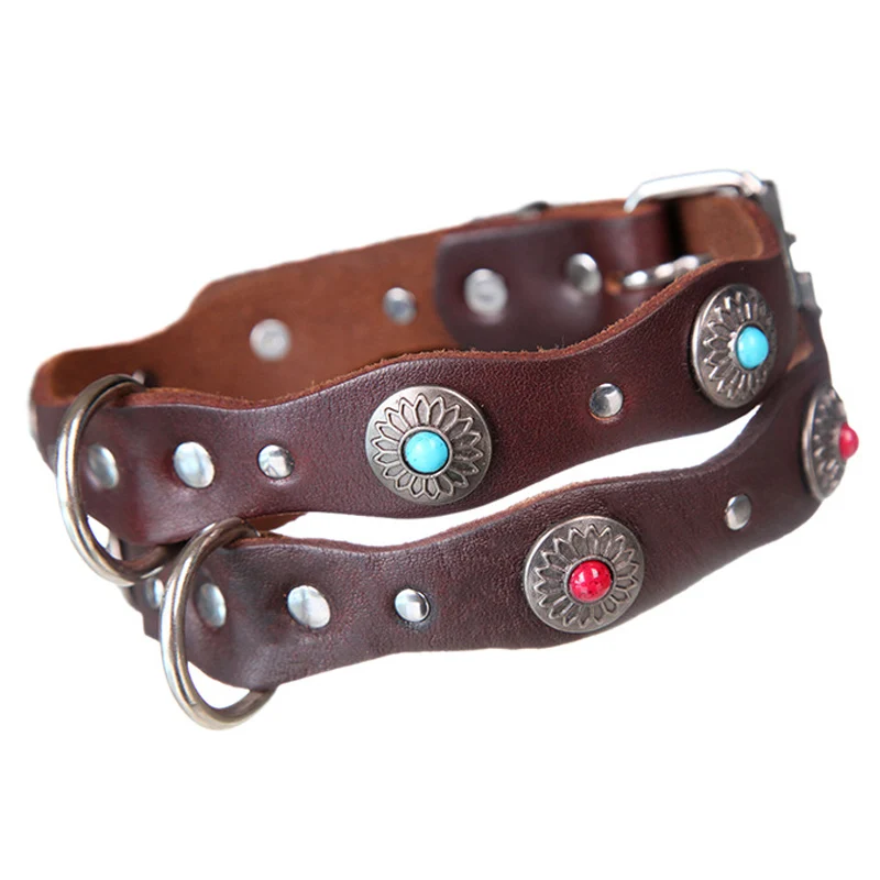 Buy Top Quality Cowhide Genuine Leather Pet Dog