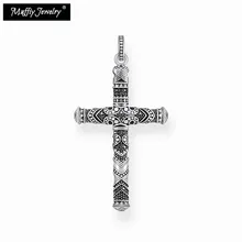 Подвеска в виде креста маори, стиль Томаса, Rebel, модные ювелирные изделия для мужчин и женщин, Ts Faith, винтажный подарок из 925 пробы серебра