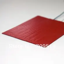 Силиконовый нагреватель 12 в 160*160 мм 90 Вт с клеем