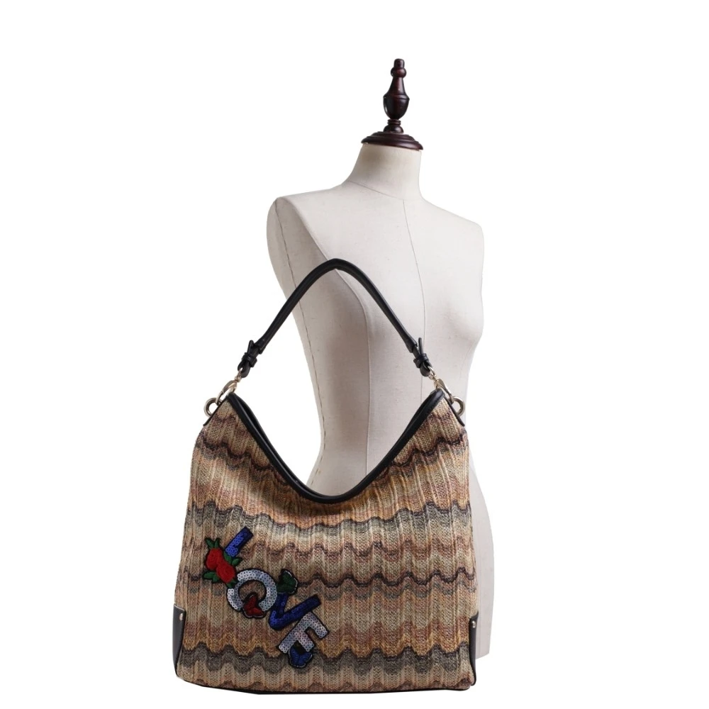 MKF Collection Sandy Woven Hobo Beach Bag by Mia K. Farrow (4)