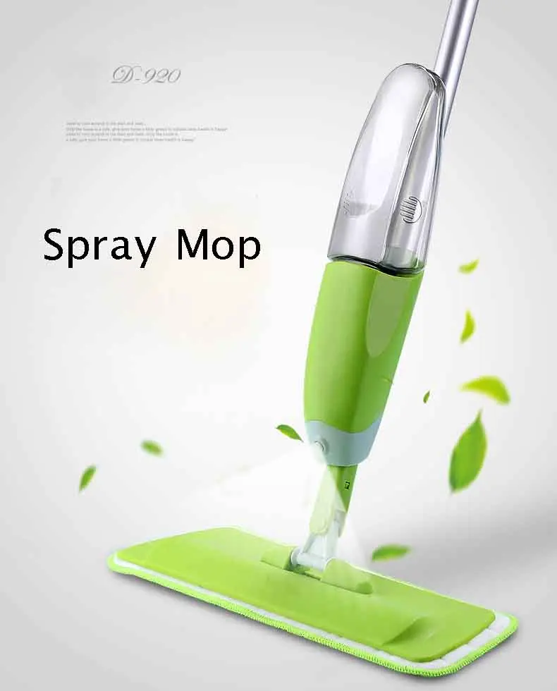 2015 hot seller Spray water Mop Aluminium Pole Microfiber 360 degree