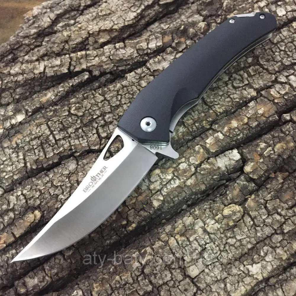 

Brother 1608 folding knife Pocket knives 60HRC High quality Fliper folder Tactical hunting survival tool EDC collection