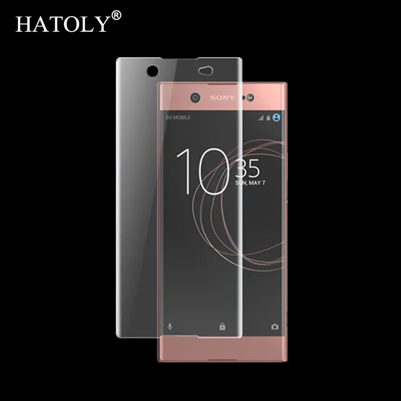 Full Screen Protector For Sony Xperia XA1 Ultra Film Soft TPU Cover G3223 Curved HATOLY | Мобильные телефоны и аксессуары