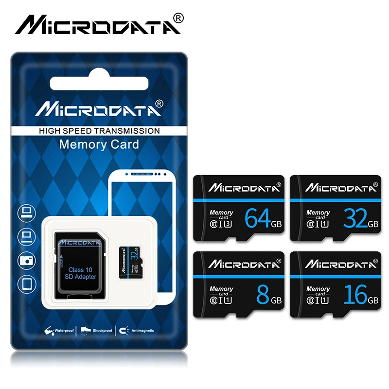 Класс 10 Micro sd card 64 ГБ и 128 Гб 32 GB 16 8 TF карты памяти картао де memoria Microsd usb flash мини флеш