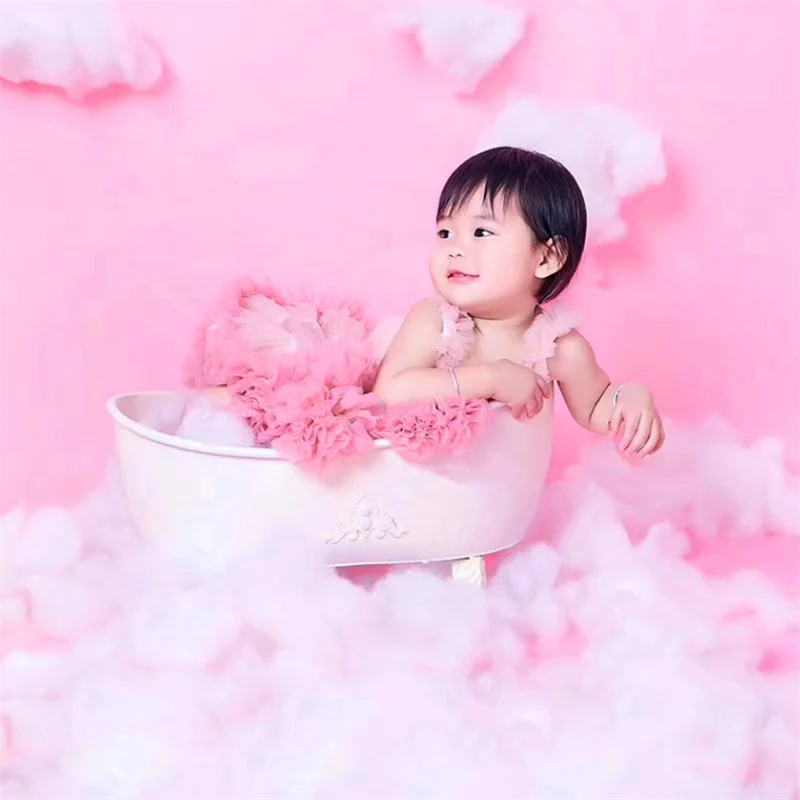 Banheira do Bebê Cesta de Banho com Duche Recém nascido Fotografia Props Infantil Foto Tiro Adereços Sofá Posando Acessórios 11 Cheap Cadeiras de bebé e sofá