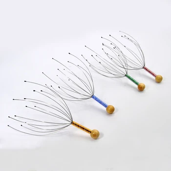 

1Pcs Octopus Head Scalp Neck Relief Equipment Body Massager Tens Pain Relief Head Massager Stress Release Relax Claw Massage