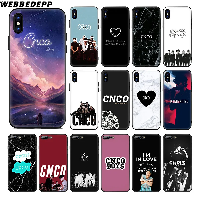 

WEBBEDEPP Cnco Bands Soft Silicone Case for Apple iPhone Xr Xs Max X or 10 8 7 6 6S Plus 5 5S SE Phone Case