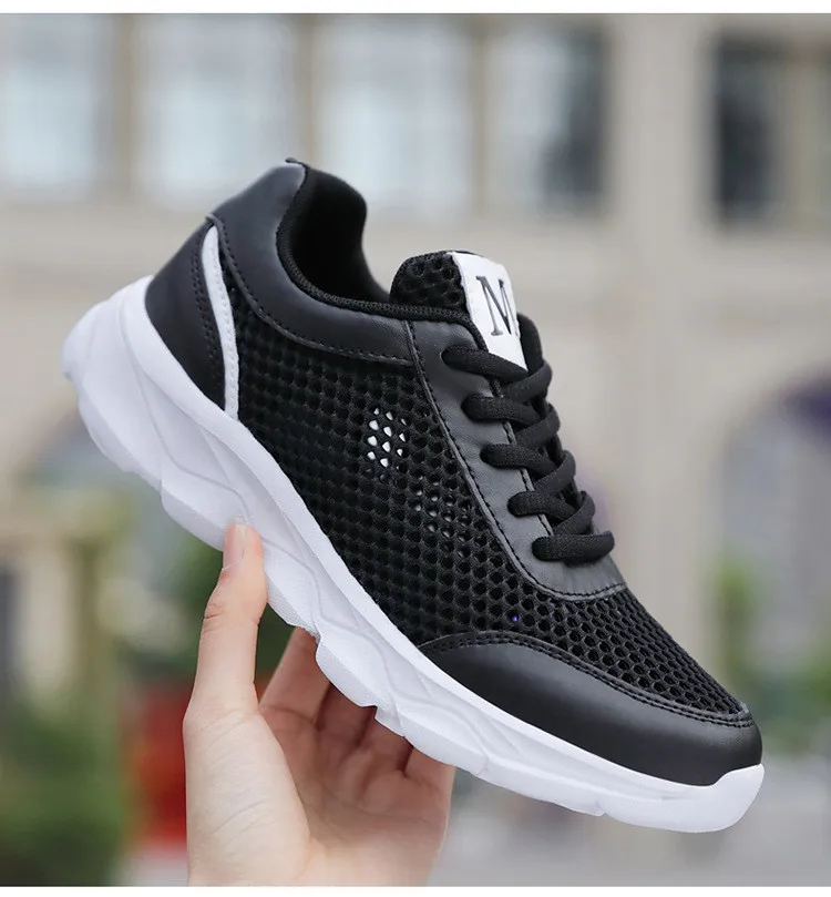 QJ 916-2019 Breathable Women Summer Shoes Mesh Woman Sneakers-6