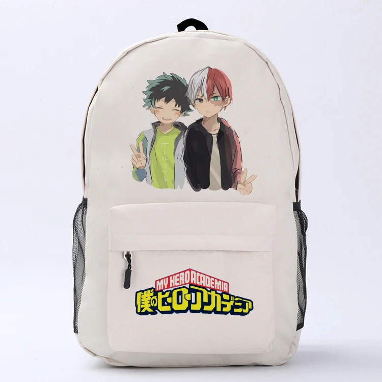 My Hero Academia Midoriya Izuku Anime Nylon Student Backpack  