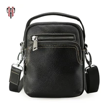 TIANHOO мини натуральная кожа сумка через плечо и ручка мужские сумки cowwide слой кожаный коврик/кошелек для мобильного телефона для мужчин