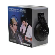 Новые оригинальные Samson SR850 профессиональные мониторные наушники полуоткрытые студийные наушники одна пара две штуки посылка