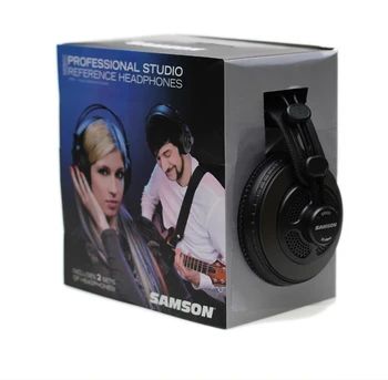 

New Original Samson SR850 professional monitor Headphone Semi-open Studio Headset one pair two pieces package