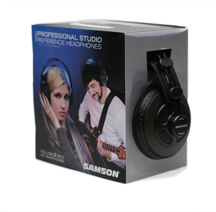 Новые оригинальные Samson SR850 профессиональные мониторные наушники полуоткрытые