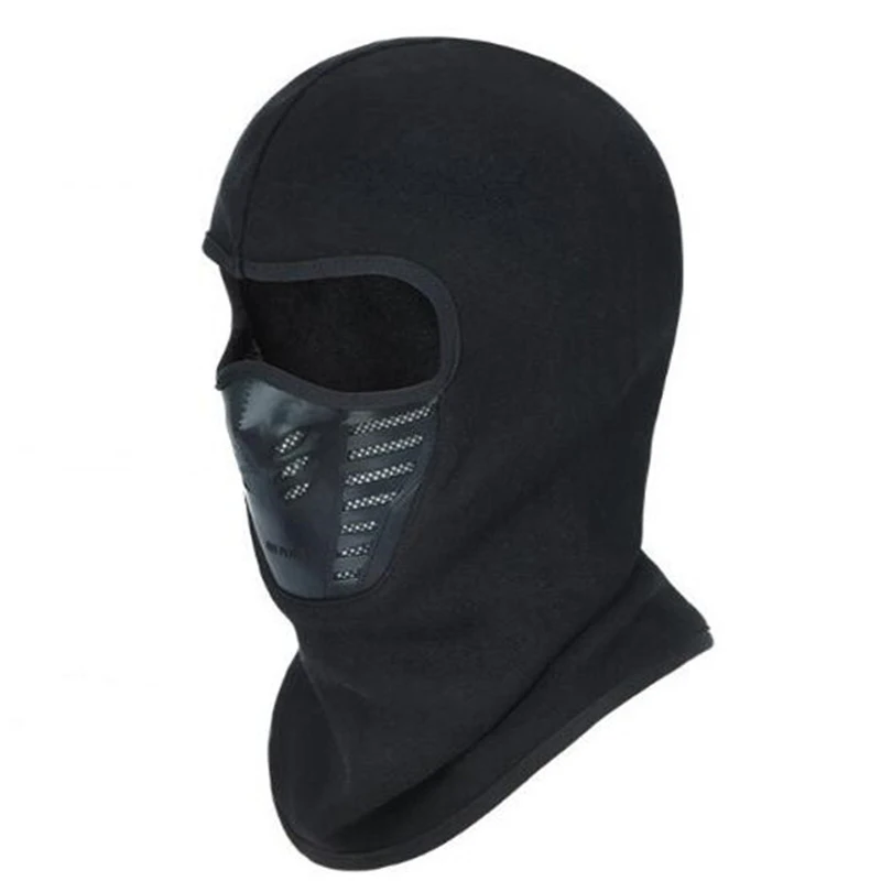 Winter warm Fleece Full Face Mask Hat Cover Windproof Thermal Balaclava Scarf Men Women Neck