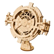 Creative DIY Perpetual Calendar Wooden Model Building Kits Assembly Puzzles Toy Gift for Children Adult trumpet 85508 1 35 german man 5 ton tanker assembly model building kits toy
