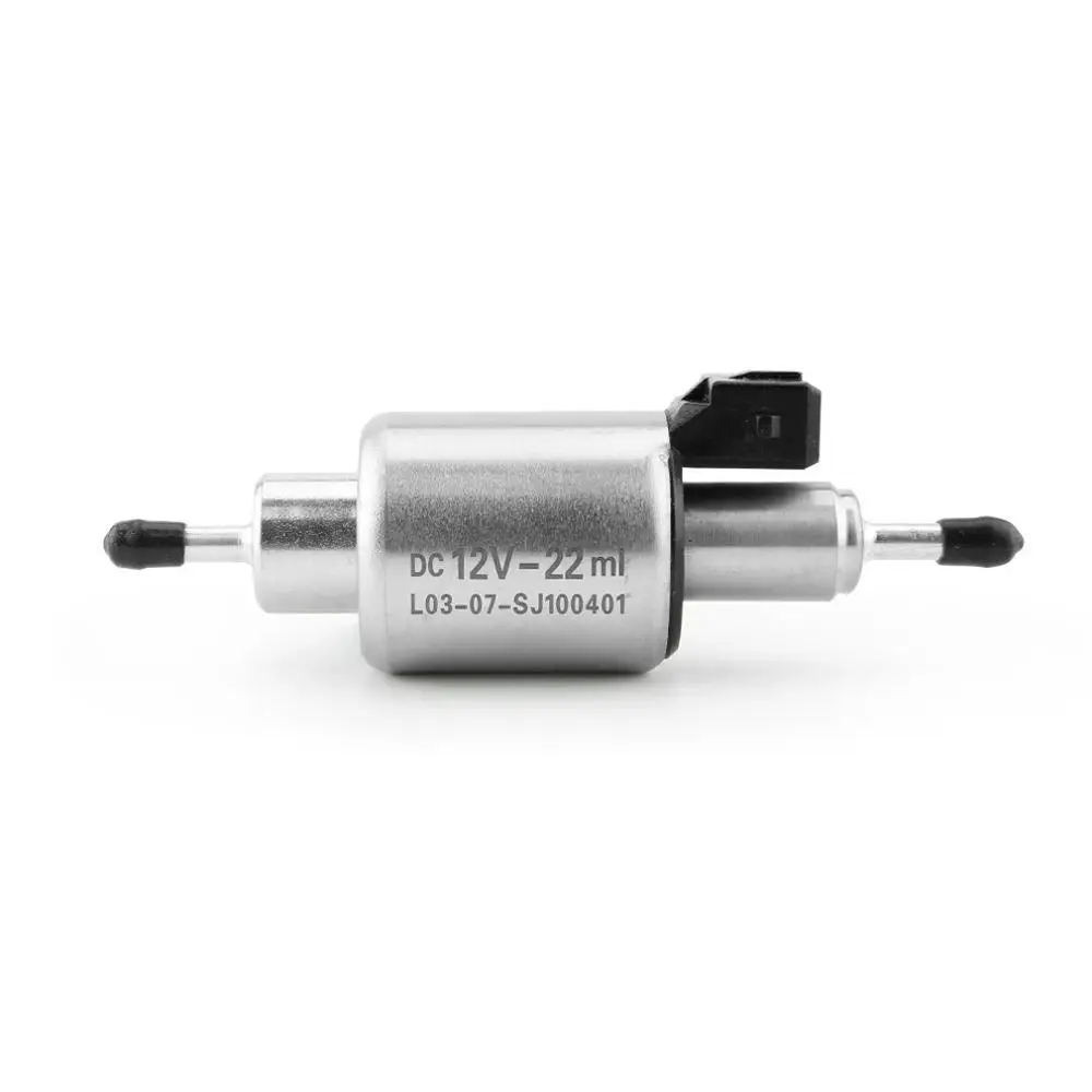 

Silver Car Oil Fuel Pump For 2KW To 5KW For Webasto Eberspacher Heaters DC12V Auto Replacement Stable Performance