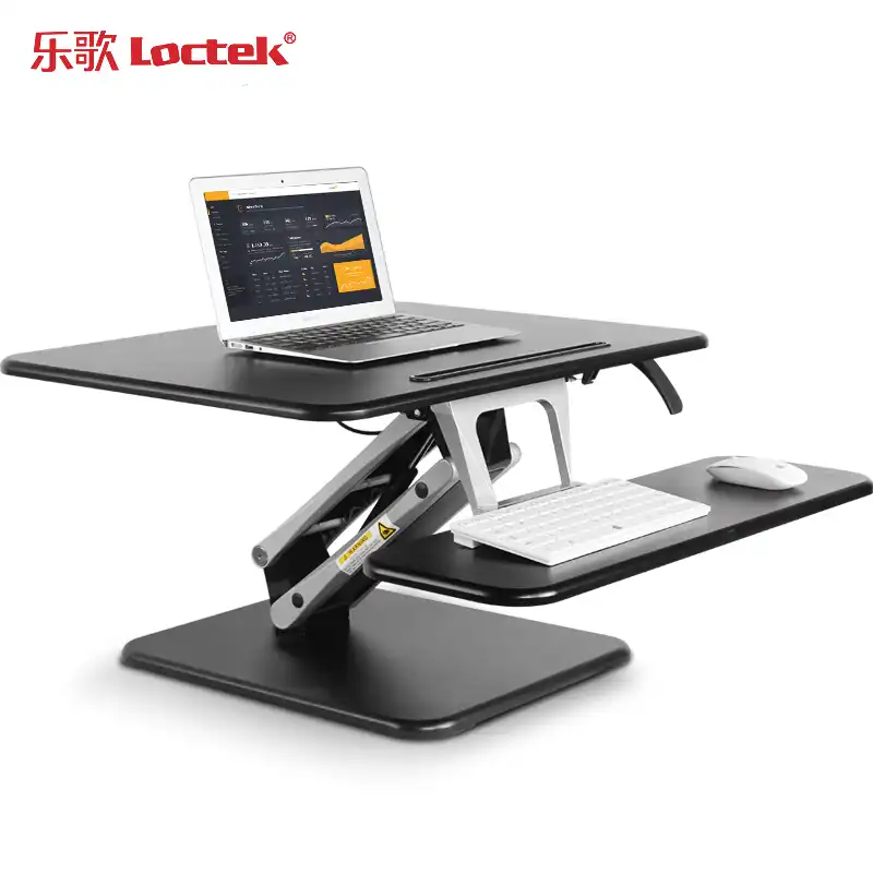 Loctek M3ss Sit Stand Desk Riser Easy Up Height Adjustable