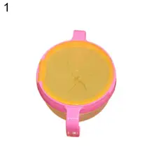 Модные детские аксессуары 2 цветов для малышей, не токсичные, без запаха, непромокаемые, безопасные для кормления, для еды, миски для еды