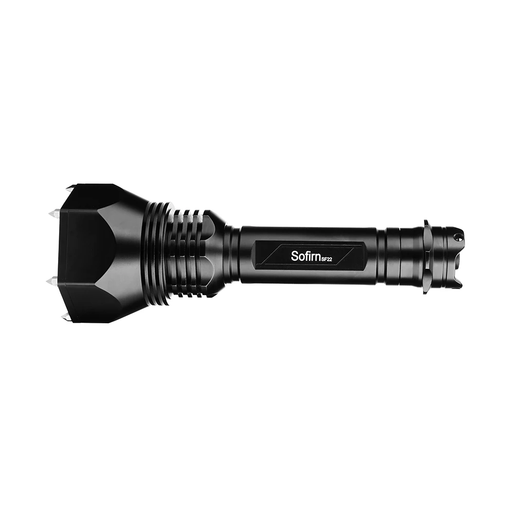 Тактический светодиодный фонарик Mace 18650 Cree XML2 мощный военный для самообороны 6000lm