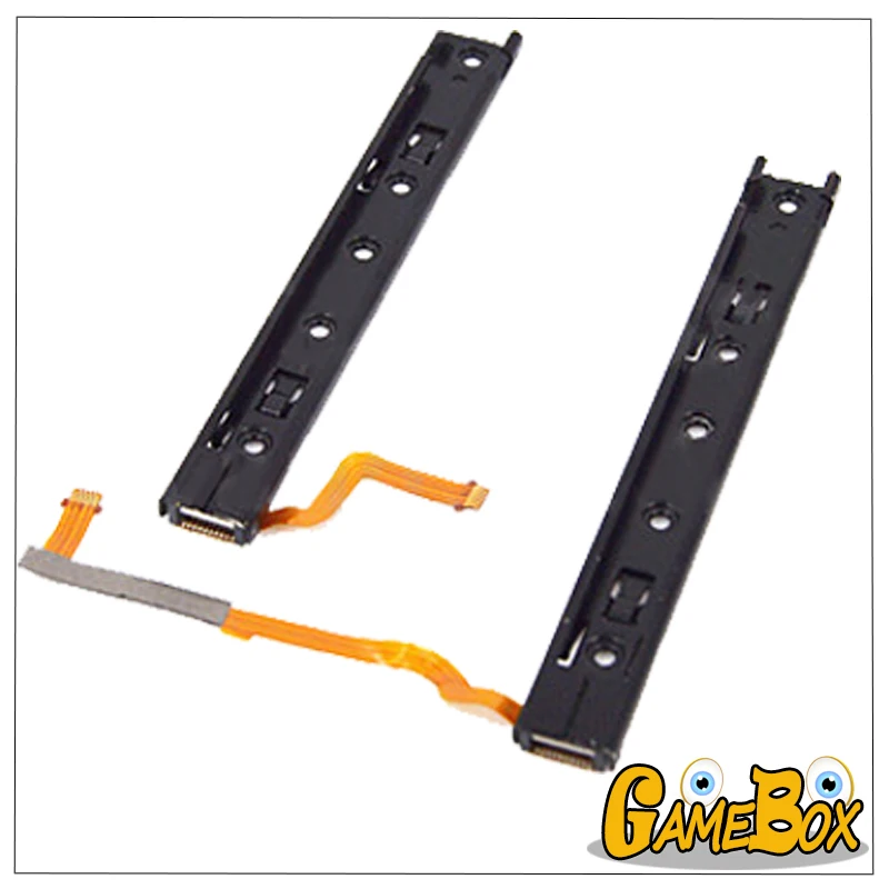 

Original Right Left Slide Rail With Flex Cable Fix Part for Nintend Switch LR Slide Sliders Railway for Switch NS Rebuild Track
