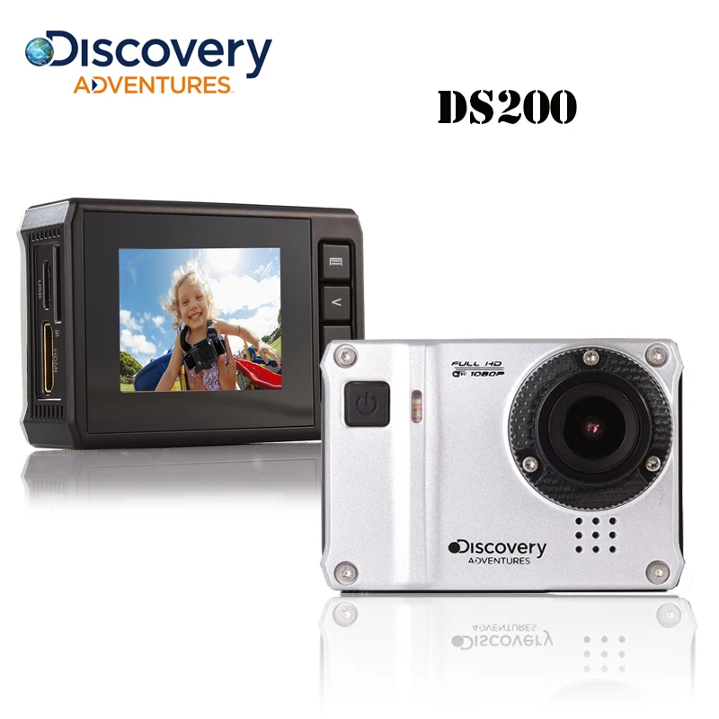  Discovery Adventures DS200 Waterproof Action Camera NTK96655 1080P HD Camcorder Car Camera 30fps 12 Mega Pixels Sport Camera 