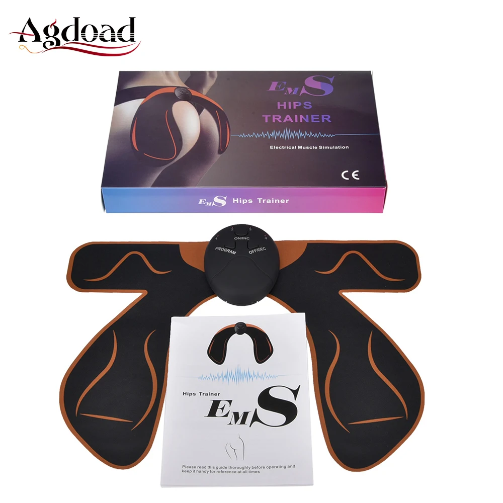 Smart EMS Women Hip Trainer Electric Hip Muscle Stimulator ABS Fitness
