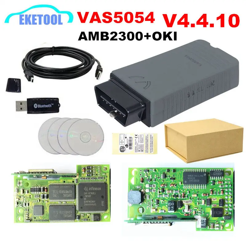 

Best Quality VAS5054 OKI Full Chip ODIS V4.4.10 VAS5054a Bluetooth 1:1 Design PCB Board VAS 5054A AMB2300 Supports UDS Protocol