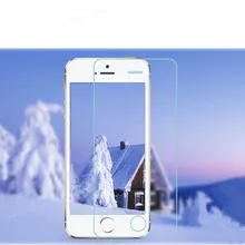 500 шт для iPhone 5 5S закаленное стекло 0,3 мм 9 H взрывозащищенный для iPhone 5 5S Защитная пленка для экрана/упрочненная защитная пленка