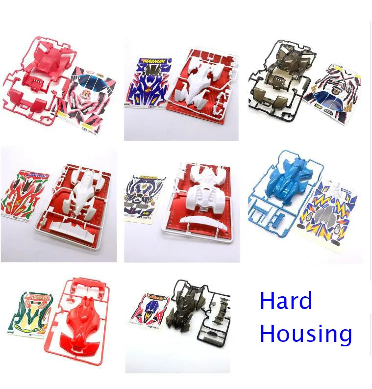 

2PCS Hard Car Housing for Tamiya Mini 4WD Racing Car Model GIGANT VANISHING-GAZER/NEOFALCON/EMPEROR Car Shell