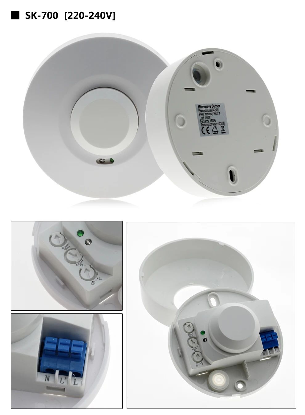 Microwave Sensor Radar Smart Light Switch (17)