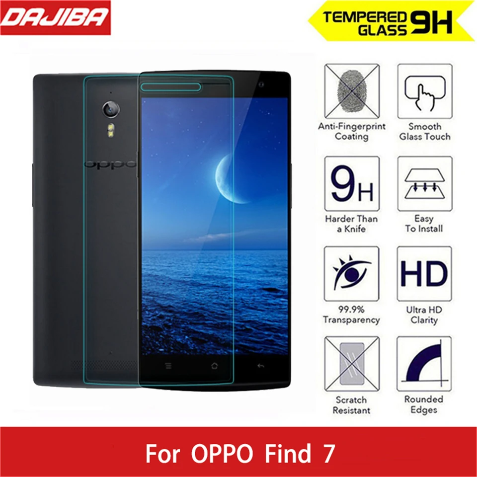 9H 2.5D Закаленное стекло для OPPO Find 5 X909 Защита от царапин ультратонкая Защитная