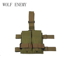 Тактический M4 двойной, для ног подсумок для магазинов в страйкболе Сумочка-клатч с принтом "Постер"