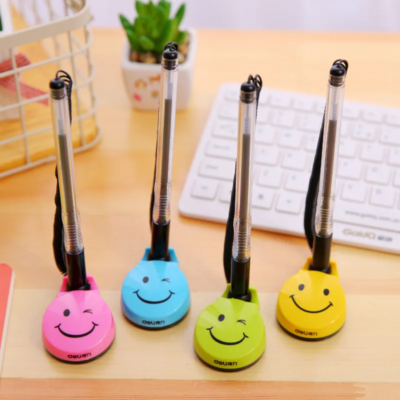 2019 New Office Supplies Contraction of Elastic Rope Ballpoint Pen with