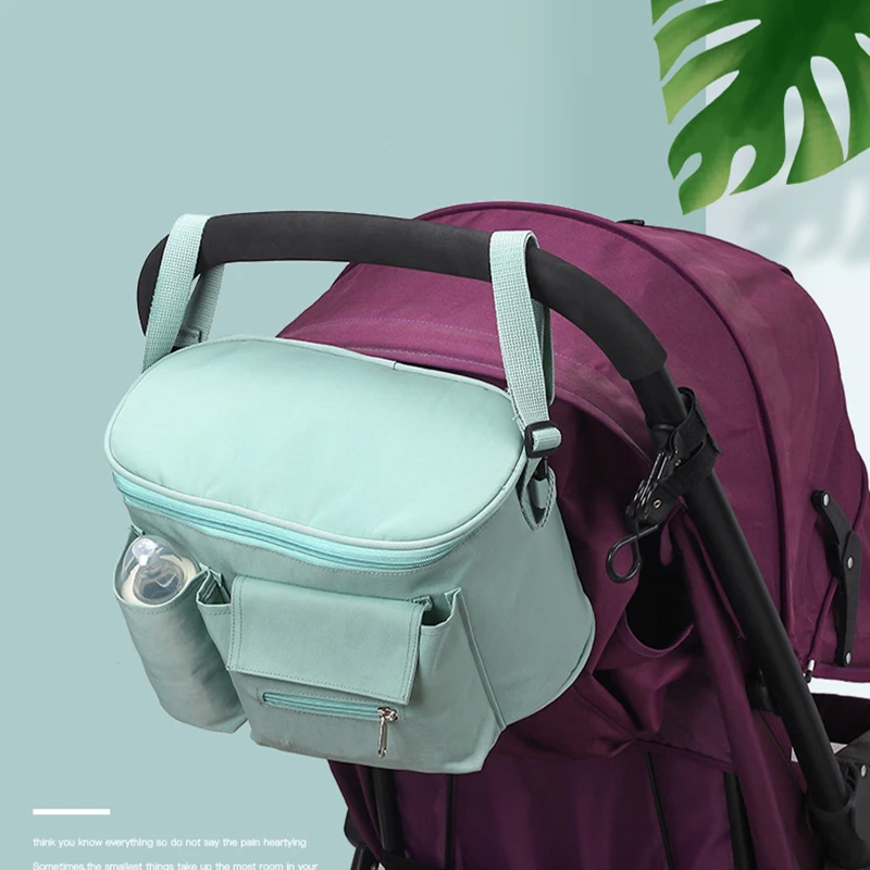 Многофункциональная сумка для детской коляски, сумка для подгузников, органайзер для детской коляски, подвесная корзина для хранения, большая емкость, сумки для подгузников для мам