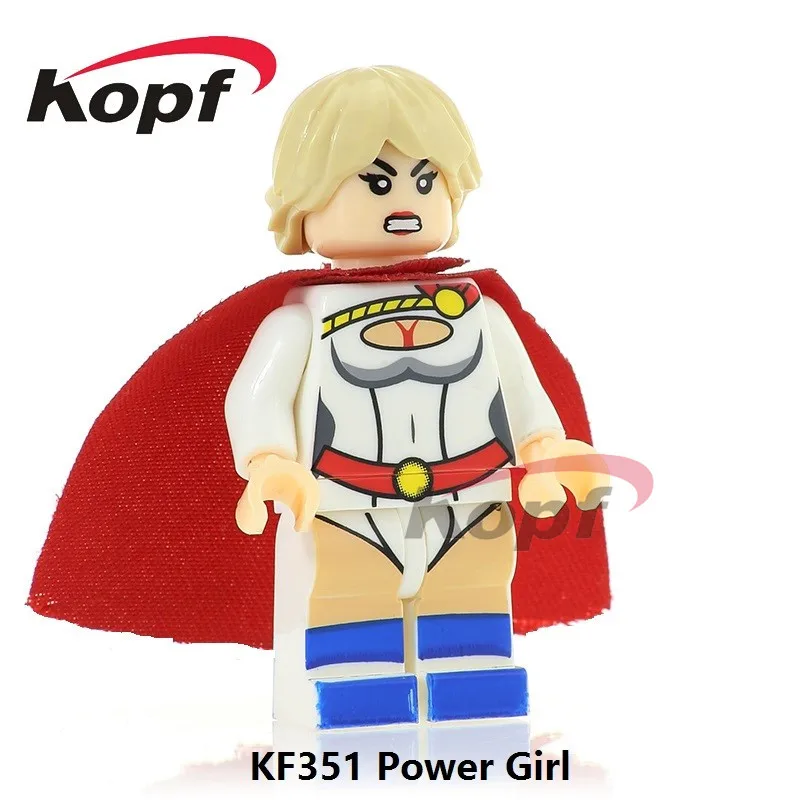KF349 Super Heroes Gi Joe серия Firefly power Girl Serpentor Stg. Бойня строительные блоки лучшая коллекция детские подарочные игрушки - Цвет: KF351 Without Box