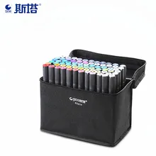 Двойной художественный маркер маслянистый на спиртовой основе маркеры художника Эскиз Рисование 30 цветов художественные школьные принадлежности для студентов анимация Манга