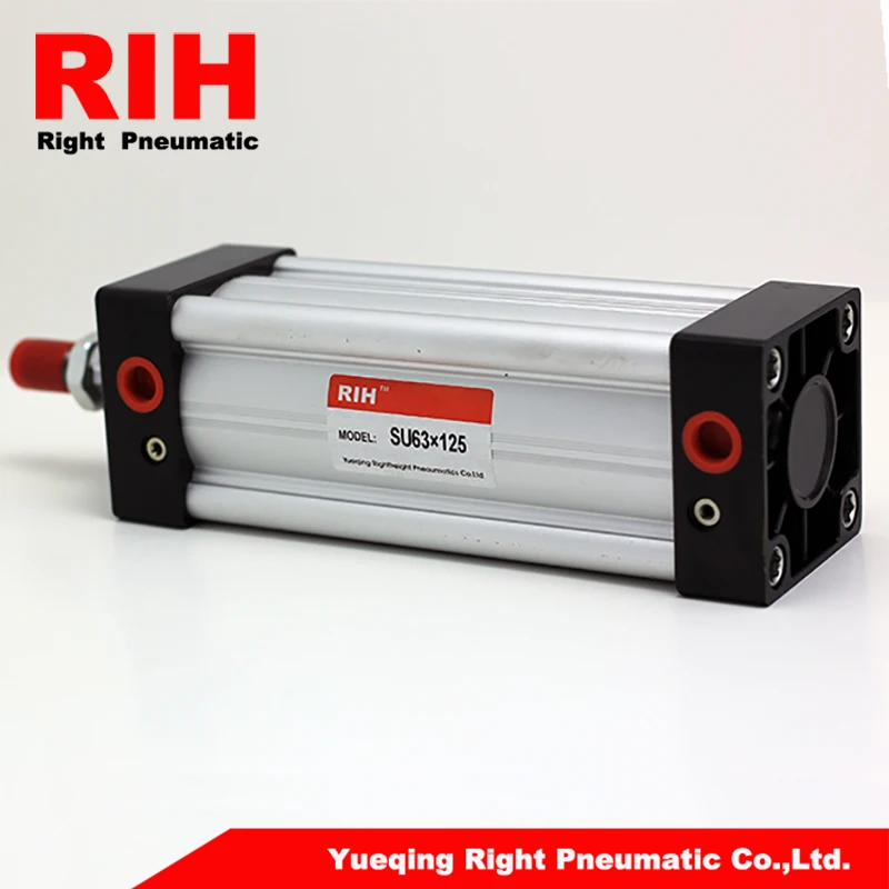 Aluminum alloy cylinders SU series pneumatic air cylinder stroke 75mm