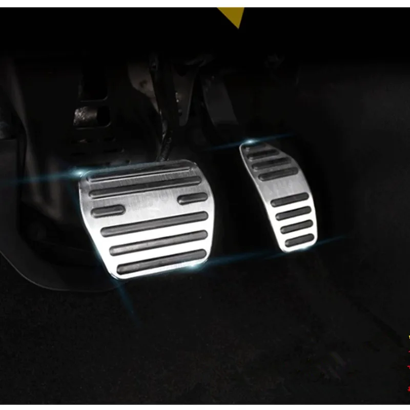

Accessories For 2017 2018 Renault Koleos Auto Automatic Accelerator Brake Footrest Pedal Pedales Stickers Cover